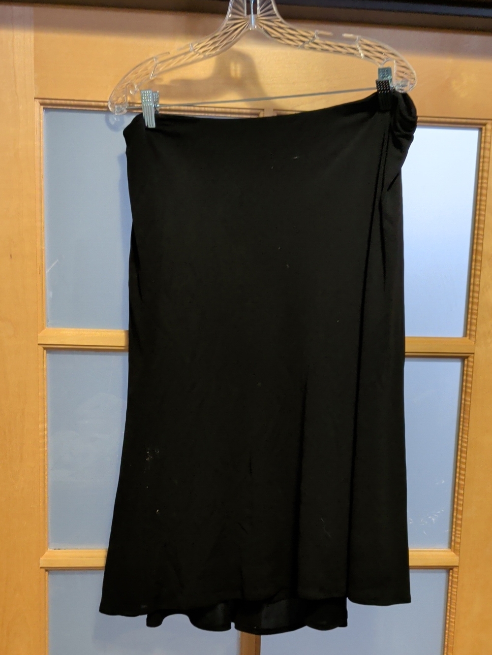 Classic Black Women's A-Line Skirt